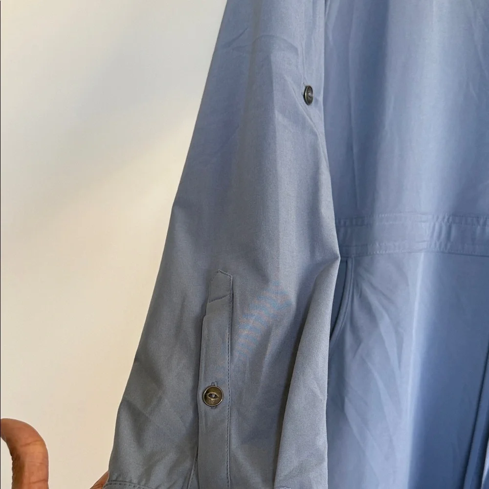 Orvis Blue Long Sleeve Dress - Picture 4 of 9